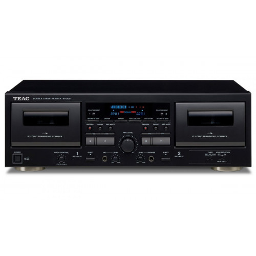 REPRODUCTOR TEAC CASSETTE DOBLE PLETINA W-1200-B