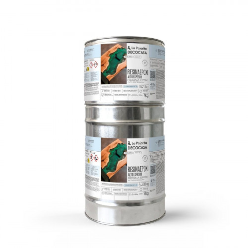 Resina epoxi alto espesor 7kg
