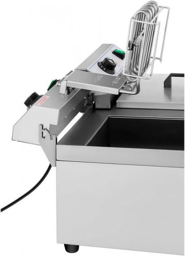 Retif Freidora eléctrica profesional para restaurantes 2x10 litros temporizador