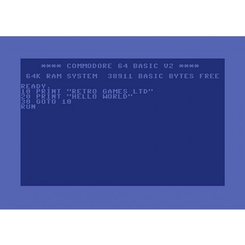 Retro Games The C64 Mini