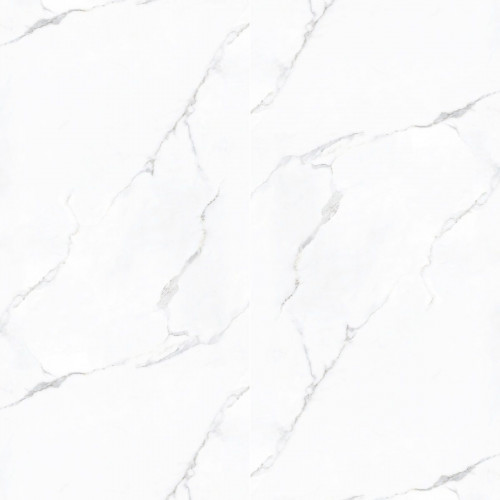 Revestimiento de pared decorativo efecto mármol vinílico SPC Marbre Calacatta blanco de 260x120cm