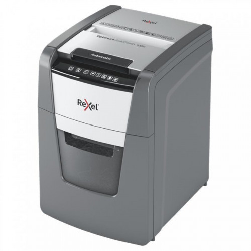 Rexel Optimum AutoFeed 100X Destructora de Papel Automática Corte en Partículas