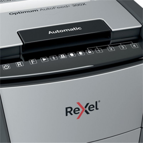Rexel Optimum AutoFeed 300X Destructora de Papel Automática Corte en Partículas