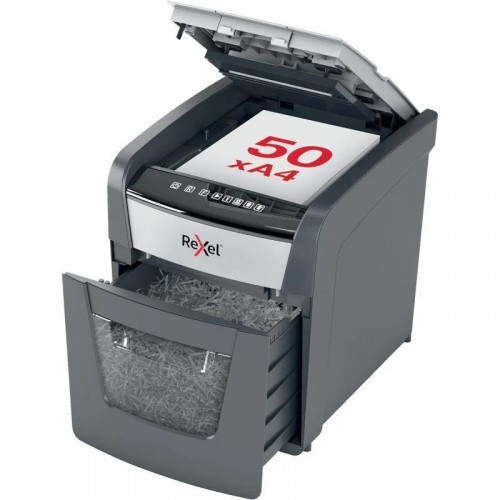Rexel Optimum AutoFeed 50X Destructora de Papel Automática Corte en Partículas