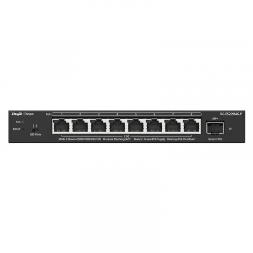 Reyee ES209MG-P Switch 5xmGB PoE 1xSFP+ 130W