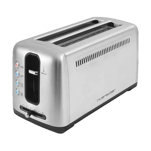 Riviera & Bar Tostadora Riviera AND Bar de Acero Inox 1500w Gp540A