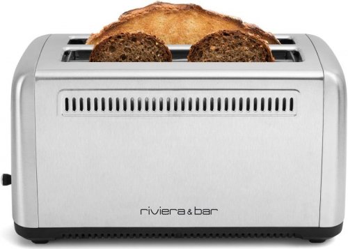 Riviera & Bar Tostadora Riviera AND Bar de Acero Inox 1500w Gp540A