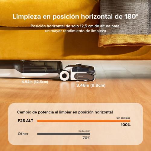 Roborock F25 ALT Aspirador en Seco y Húmedo sin Cable