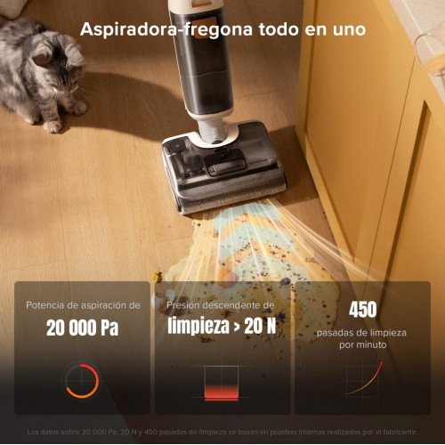 Roborock F25 GT Aspirador en Seco y Húmedo sin Cable