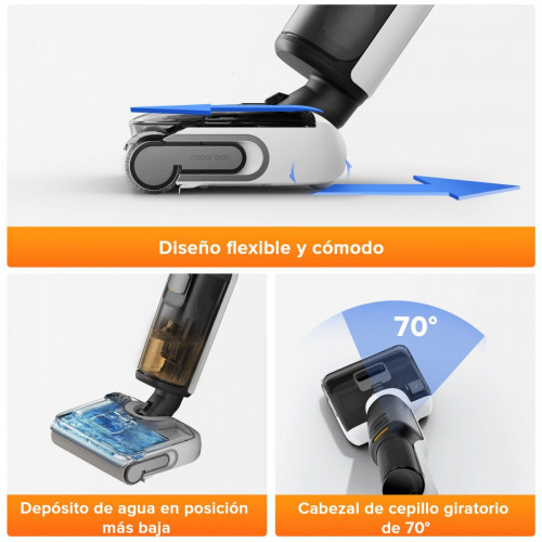 Roborock F25 LT Aspirador en Seco y Húmedo sin Cable