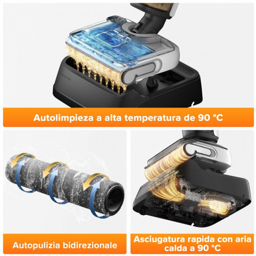 Roborock F25 LT Aspirador en Seco y Húmedo sin Cable