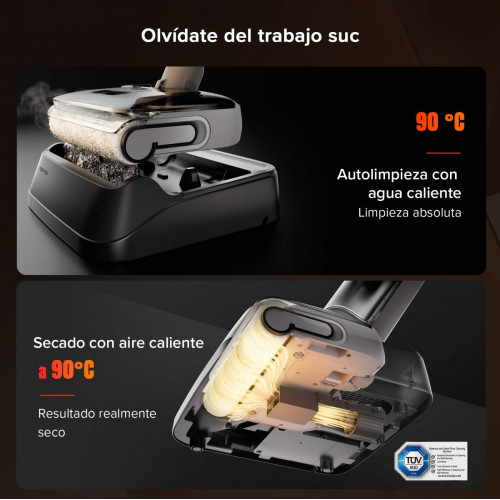 Roborock F25 RT Aspirador en Seco y Húmedo sin Cable