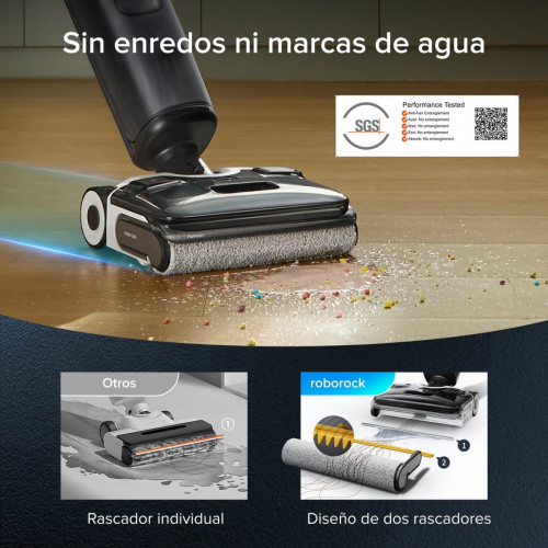 Roborock F25 XT(Nueva versión del F25 ACE) Aspirador en Seco y Húmedo sin Cable