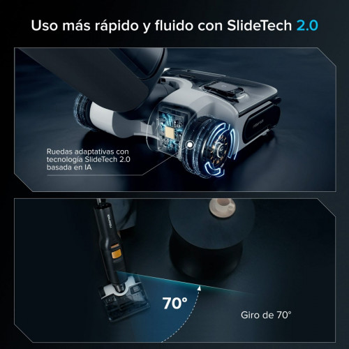 Roborock F25 XT(Nueva versión del F25 ACE) Aspirador en Seco y Húmedo sin Cable
