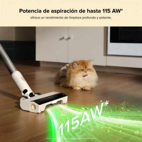 Roborock H60 Hub Aspirador Escoba sin Cable con Base de Vaciado Automático