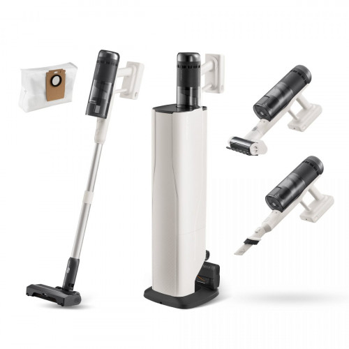 Roborock H60 Hub Pro Aspirador Escoba sin Cable con Base de Vaciado Automático