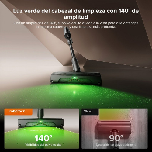 Roborock H60 Hub Ultra Aspirador Escoba sin Cable con Base de Vaciado Automático