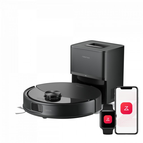 Roborock Q10 S5+ Robot Aspirador y Fregasuelos de VibraRise 2.0 con Estación de Autovaciado