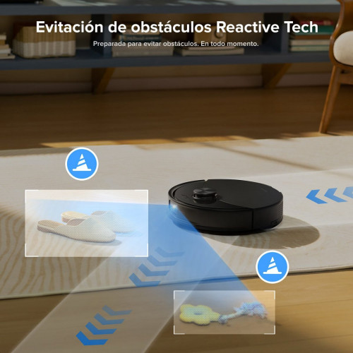 Roborock Q10 S5+ Robot Aspirador y Fregasuelos de VibraRise 2.0 con Estación de Autovaciado