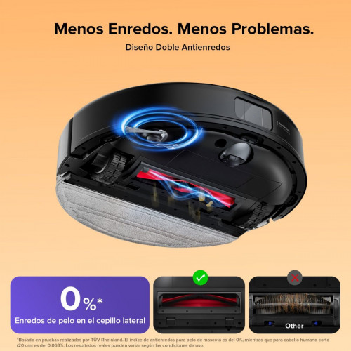 Roborock Q10 S5 Robot Aspirador y Fregasuelos de VibraRise 2.0 con Succión de 10 000 Pa