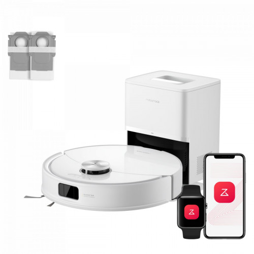Roborock Q10 S5+ Set Robot Aspirador y Fregasuelos de VibraRise 2.0 con Estación de Autovaciado