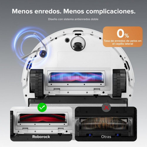 Roborock Q10 S5+ Set Robot Aspirador y Fregasuelos de VibraRise 2.0 con Estación de Autovaciado