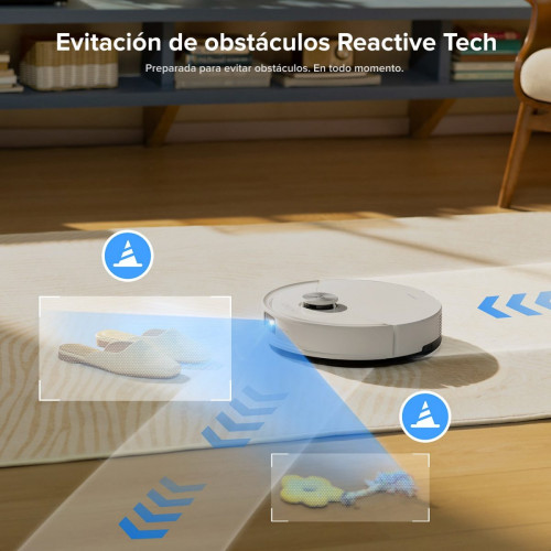 Roborock Q10 S5+ Set Robot Aspirador y Fregasuelos de VibraRise 2.0 con Estación de Autovaciado