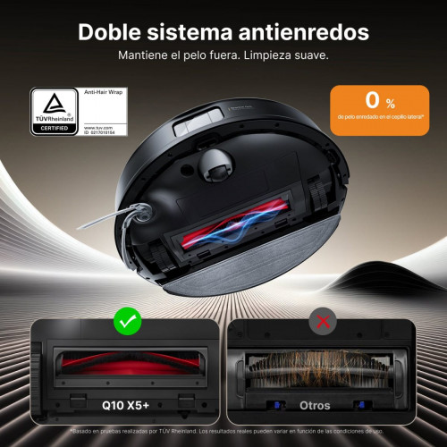 Roborock Q10 X5+ Robot Aspirador con Estación de Autovaciado