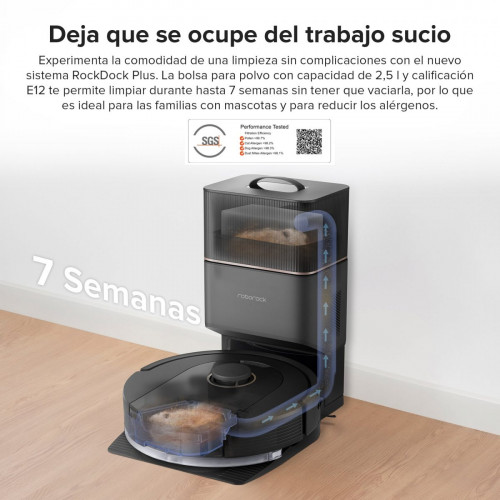 Roborock Q5 Pro+ Robot Aspirador con Estación de Autovaciado
