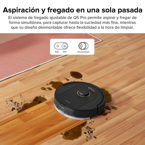 Roborock Q5 Pro+ Robot Aspirador con Estación de Autovaciado