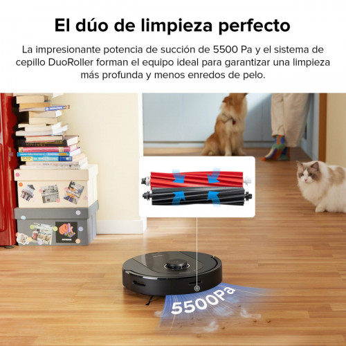 Roborock Q5 Pro Robot Aspirador y Fregasuelos con Succión de 5500 Pa