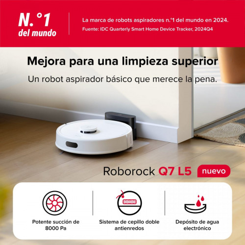 Roborock Q7 L5 Robot Aspirador con Succión de 8 000 Pa