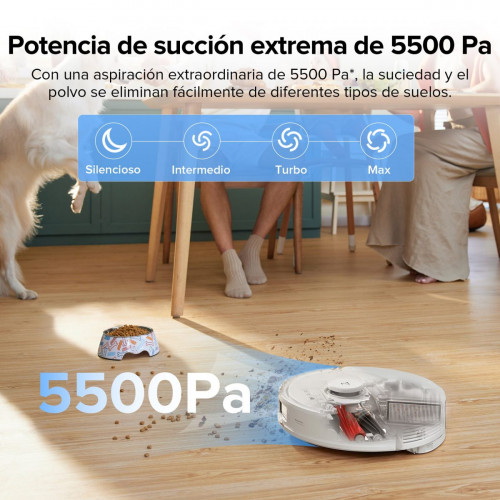 Roborock Q8 Max Robot Aspirador con Succión de 5500 Pa