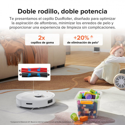 Roborock Q8 Max Robot Aspirador con Succión de 5500 Pa