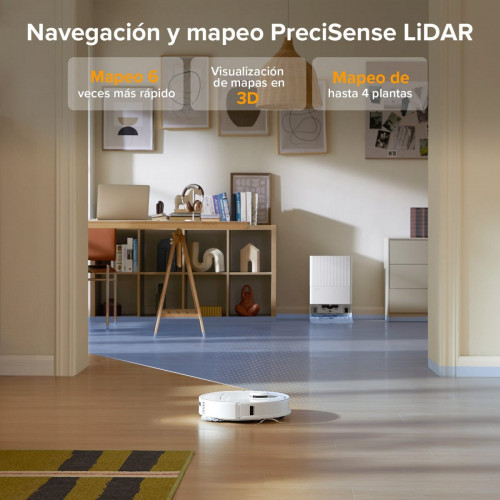 |Roborock QV 35A (Qrevo S mejorado) Robot Aspirador y Fregasuelos con Estación Multifuncional