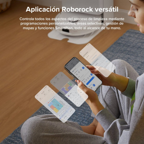 |Roborock QV 35A (Qrevo S mejorado) Robot Aspirador y Fregasuelos con Estación Multifuncional