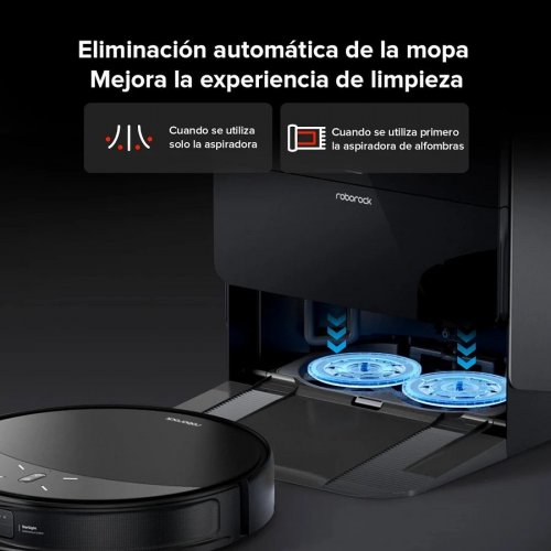 Roborock Robot Aspirador Saros 10R con estación multifuncional y navegación AI 22.000 Pa
