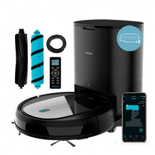 Robot aspirador con base de autovaciado Conga 2290 Ultra Home