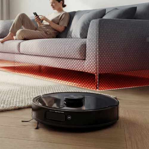 Robot aspirador con IA y navegación láser Cecotec Conga M90 Dark