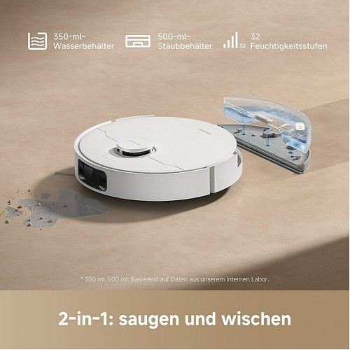 Robot aspirador con mopa D20 Plus