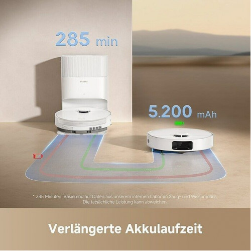 Robot aspirador con mopa D20 Plus