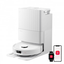 Robot aspirador con mopa Roborock Qrevo S Pro: succión de 18 500 Pa y base multifuncional