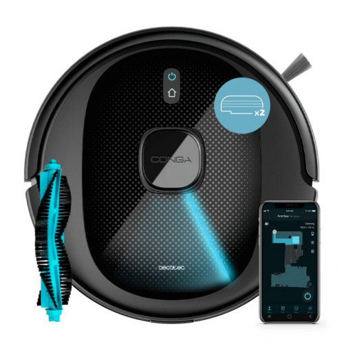 Robot aspirador con tecnología de navegación láser Conga 7490 Immortal X-Treme