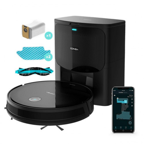 Robot aspirador Conga 2499 Ultra Home Titanium