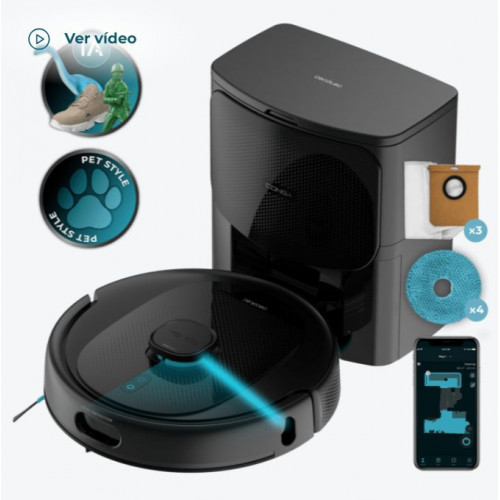 Robot aspirador Conga 9990 AI Spin Revolution