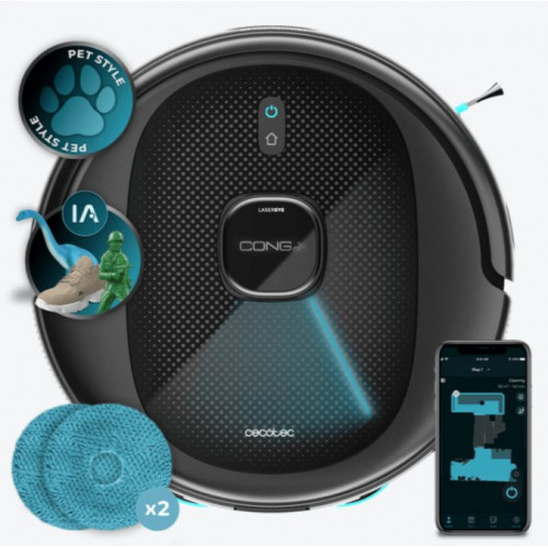 Robot aspirador Conga 9990 AI Spin Revolution Ultra Power