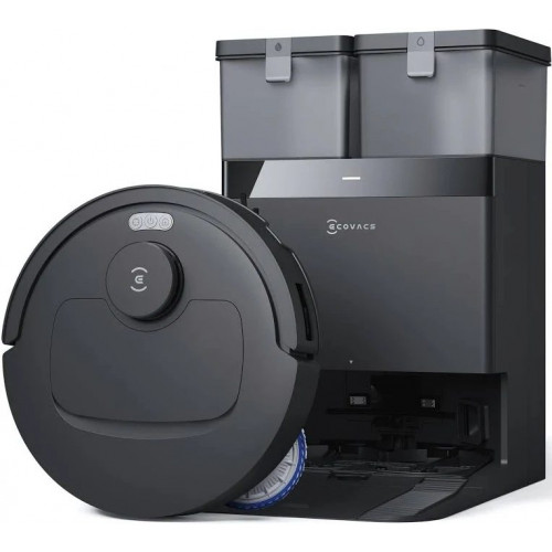 Robot aspirador Ecovacs Deebot T30C Incluida La Estación Omni Dlx71 Negro