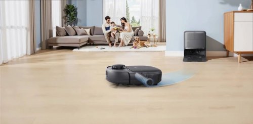 Robot aspirador Eufy Omni C28 LiDAR + Cámara HydroJet Rodillo