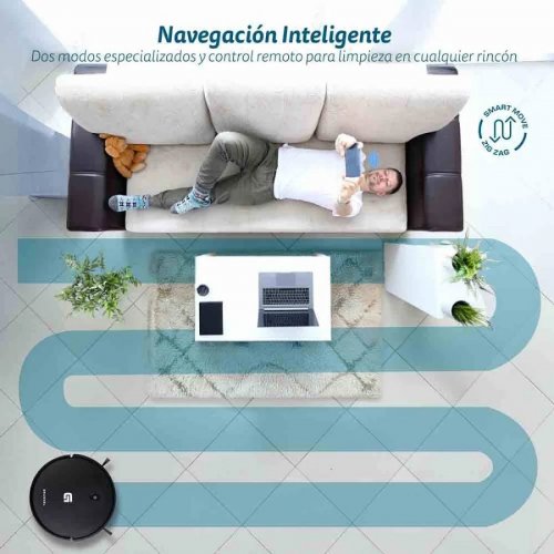 Robot Aspirador Grunkel I-dancer Gyro/ Friegasuelos/ Control