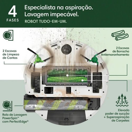 Robot aspirador iRobot Roomba Max 705 Combo